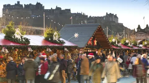 Getty Images Edinburgh Christmas Market