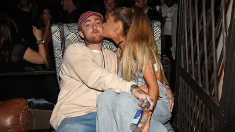 Getty Images Ariana Grande and Mac Miller