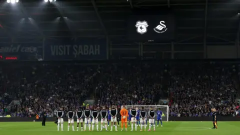 Getty Images Swansea v Cardiff match