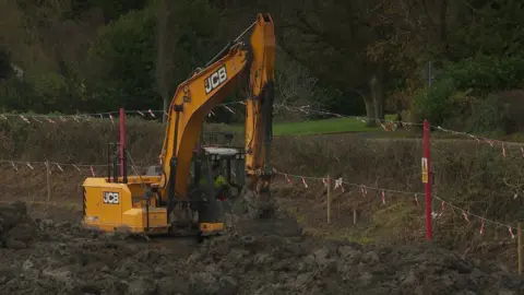 Ulster Canal work