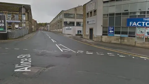 Google Alice Street in Keighley