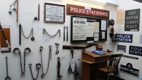 Suffolk Police Inside Suffolk Police's museum