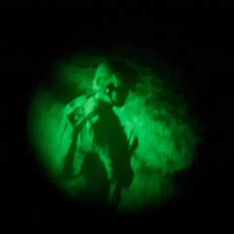 Hugh Kinsella Cunningham Lieutenant Javier Diaz of the Uruguayan peacekeeping force