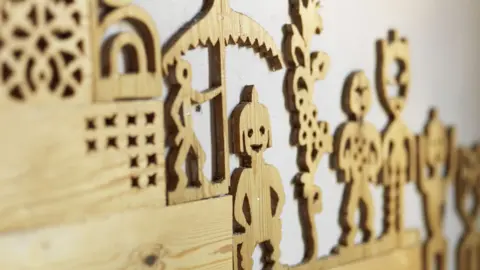 National Trust Images/Cristian Barnett Close-up of fretwork