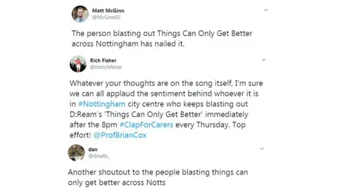 Twitter Tweets about Nottingham music