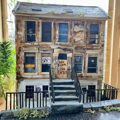 Karen Bones West Regent street studio