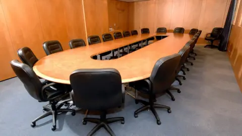 SPL Empty board room