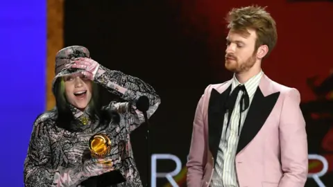 Getty Images Billie Eilish and Finneas