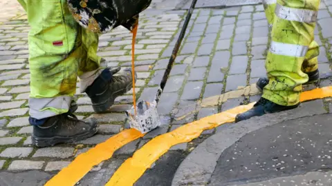 Getty Images Road markings