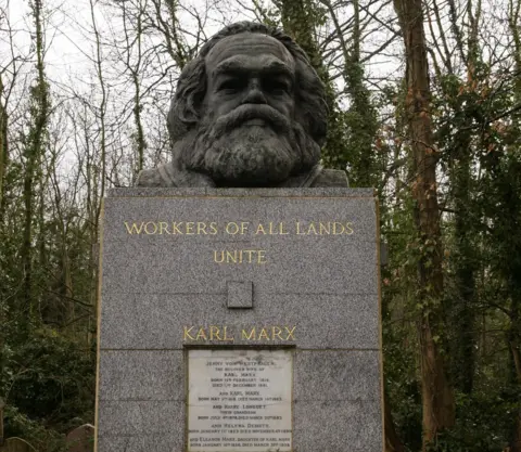 Getty Images Karl Marx monument