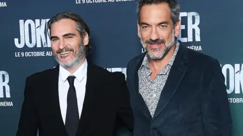 Getty Images Joaquin Phoenix and Todd Phillips