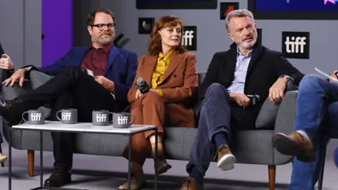 Getty Images Rainn Wilson, Susan Sarandon and Sam Neill