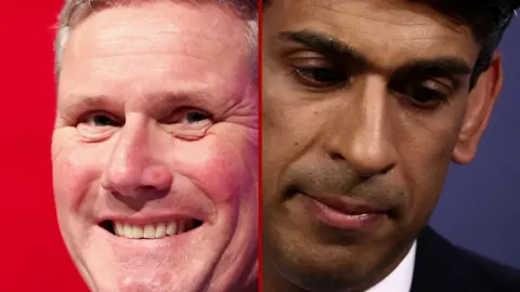 Sir Keir Starmer and Rishi Sunak