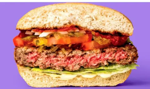 Impossible Foods Impossible Foods' bleeding veggie burger