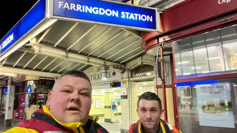 RNLI Nick Walton and Brad Johnson