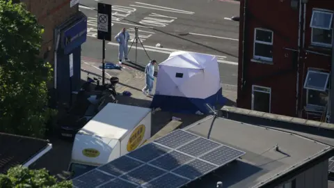 Getty Images Scene of Finsbury Park attack