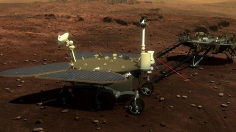 China Unveils 2020 Mars Mission Probe And Rover - BBC News