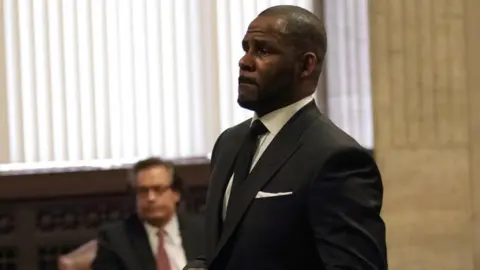 Getty Images R Kelly in court in March