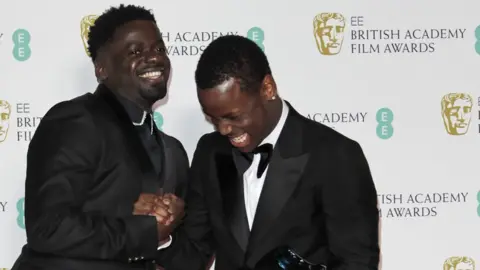 Getty Images Daniel Kaluuya and Micheal Ward