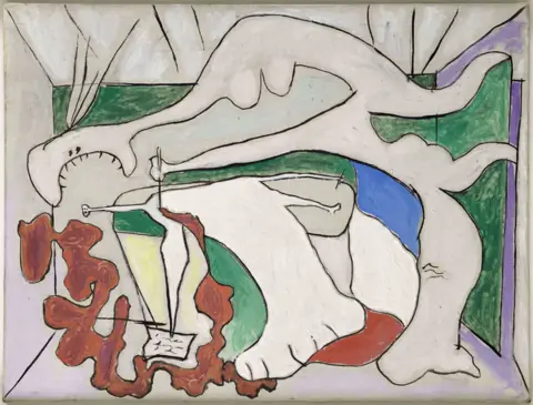 Succession Picasso/DACS London 2018 Woman with Dagger (La Femme au stylet)