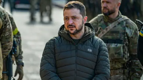 Getty Images President Volodymyr Zelensky