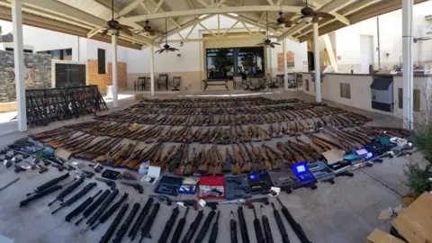 LA County Sheriffs Department the seized guns