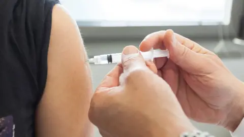 Getty Images vaccine being given