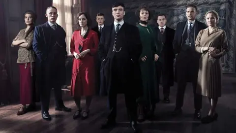 The cast of Peaky Blinders