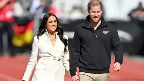 Getty Images Harry and Meghan