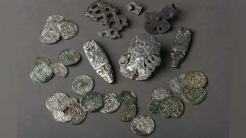 Norfolk Museums Service Viking-era Hingham hoard