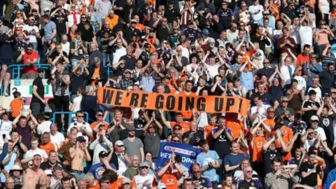 PA Luton Town Football Club fans