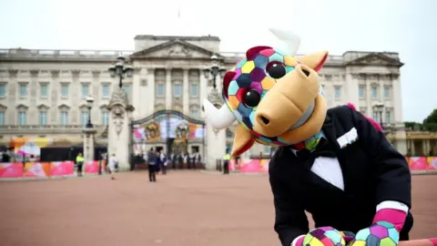 Reuters The mascot of the Games