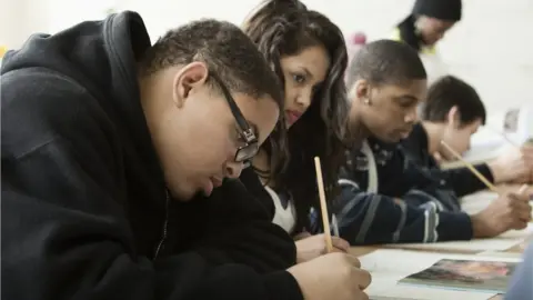 Getty Images Students in a class