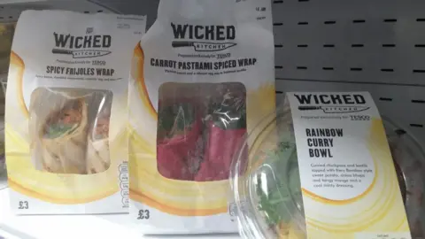 Tesco's Wicked products