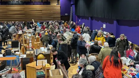 BBC People buying recycled items