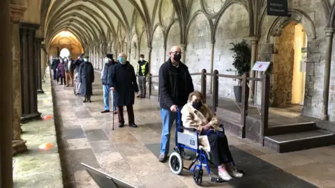 Salisbury Cathedral vaccinations