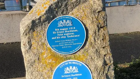 Devon and Cornwall Polar Society Plaques