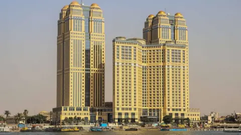 AFP Fairmont Nile City Hotel in Cairo