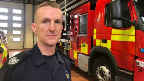 Charles Heslett/BBC Benjy Bush