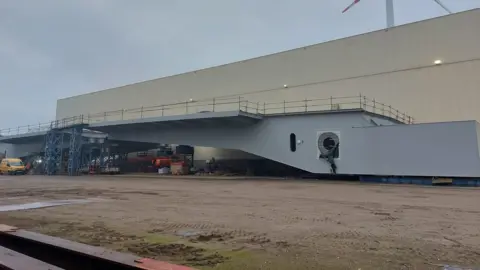 Norfolk County Council A span of the bridge