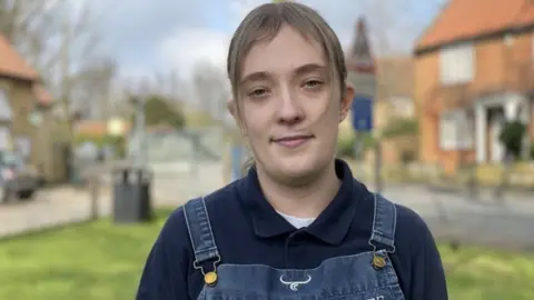 BBC/Harry Parkhill Freya Mettam