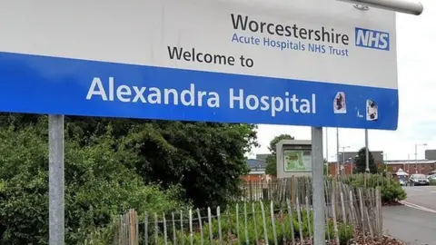 BBC Alexandra Hospital sign