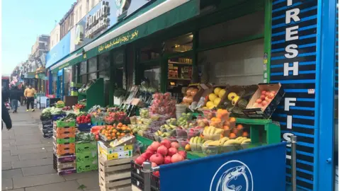 Jacob Phillips A shop front in Edgware Road
