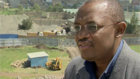 BBC John Kieti campaigned against air pollution in Nairobi