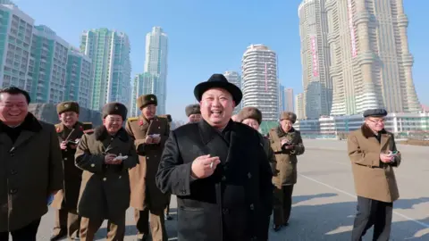 Getty Images KJU smoking in 2017