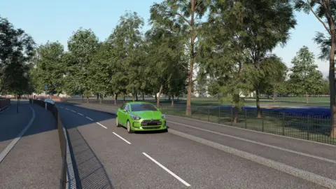 Stoke on Trent City Council Artists drawing of regeneration