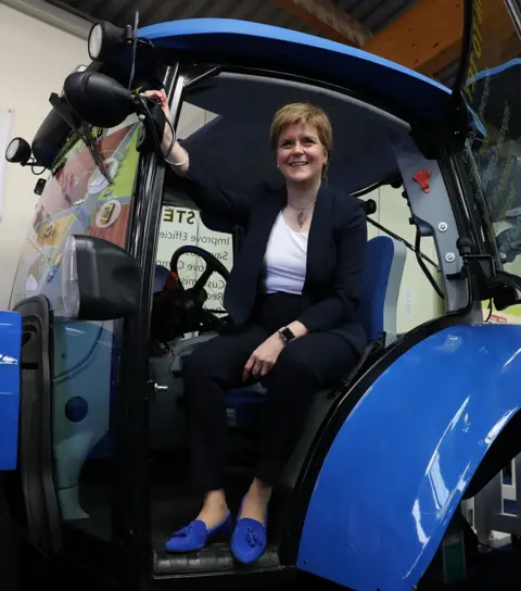 PA Nicola Sturgeon