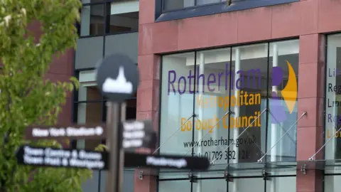 PA Rotherham Council building