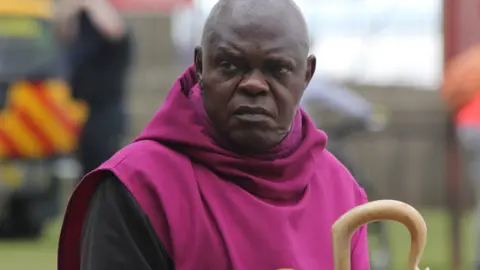 BBC Former Archbishop of York John Sentamu