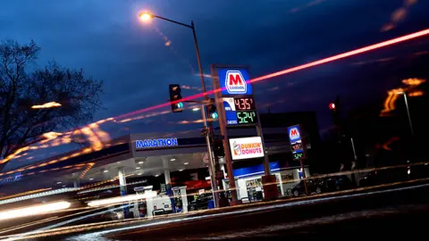 Getty Images US petrol station